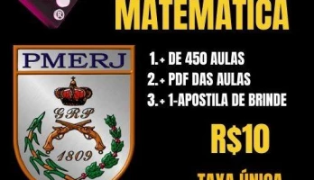 Imagem MATEMÁTICA BÁSICA + MAT 1| PARA O CONCURSO DA PMERJ Imagem MATEMÁTICA BÁSICA + MAT 1| PARA O CONCURSO DA PMERJ