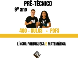 Imagem   MAIS DE 400 AULAS | GRAVADAS |  PRÉ-TÉCNICO   |  ONLINE