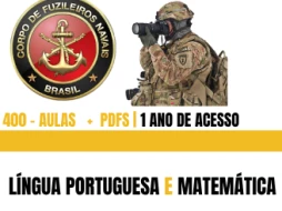 Imagem    MAIS DE 400 AULAS | GRAVADAS | FUZILEIRO NAVAL   |  ONLINE 