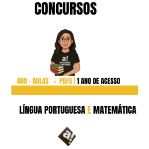  MAIS DE 400 AULAS | GRAVADAS | REFORÇO PARA  CONCURSEIROS  |  ONLINE 