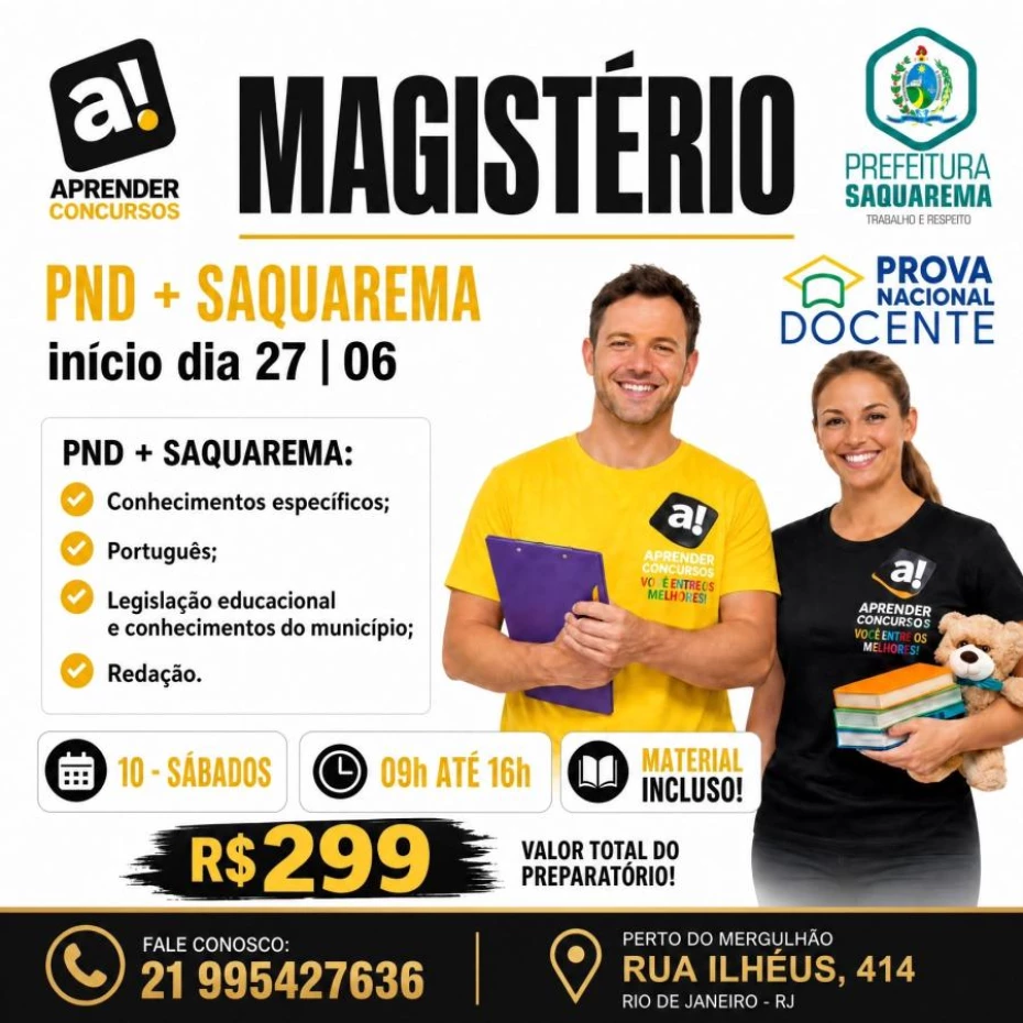 Foto 8:  — Aprender Concursos  -   Reforço Escolar 