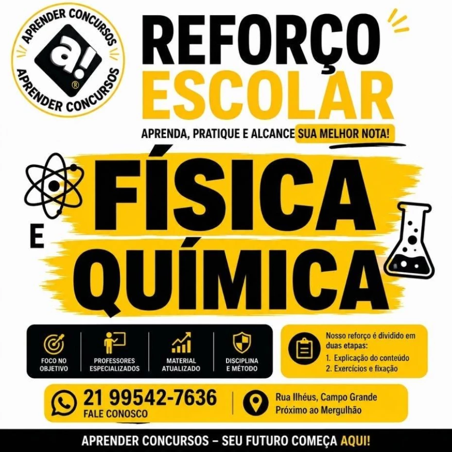 Foto 3:  — Aprender Concursos  -   Reforço Escolar 