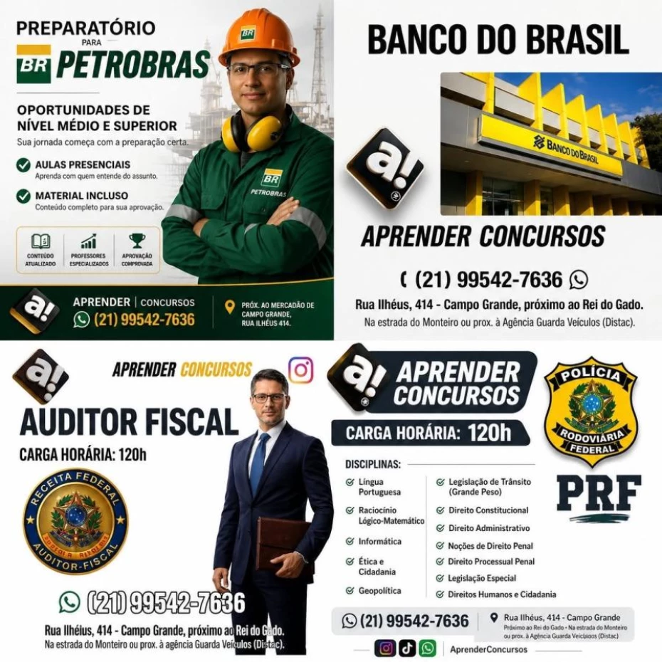 Foto 9:  — Aprender Concursos  -   Reforço Escolar 