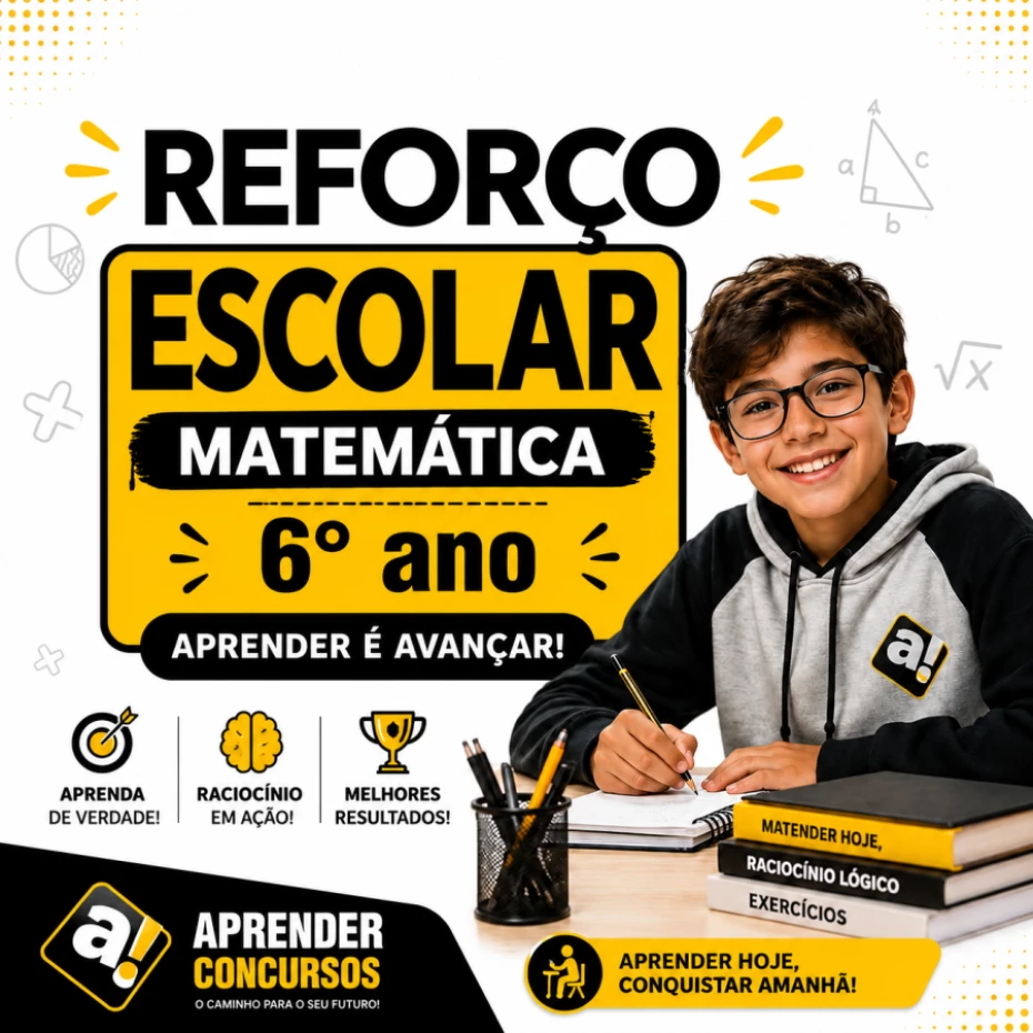 Foto 7:  — Aprender Concursos  -   Reforço Escolar 