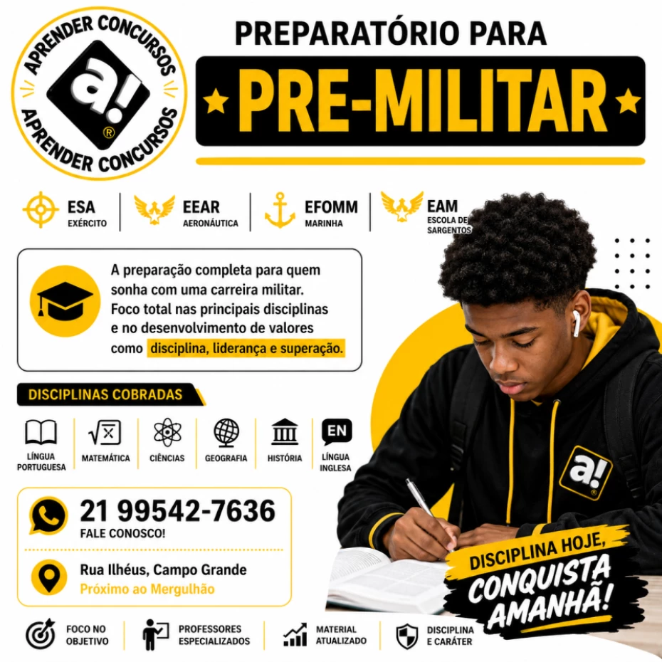 Foto 3:  — Aprender Concursos  -   Reforço Escolar 