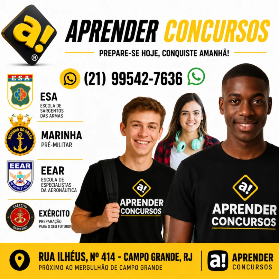 Foto 9:  — Aprender Concursos  -   Reforço Escolar 