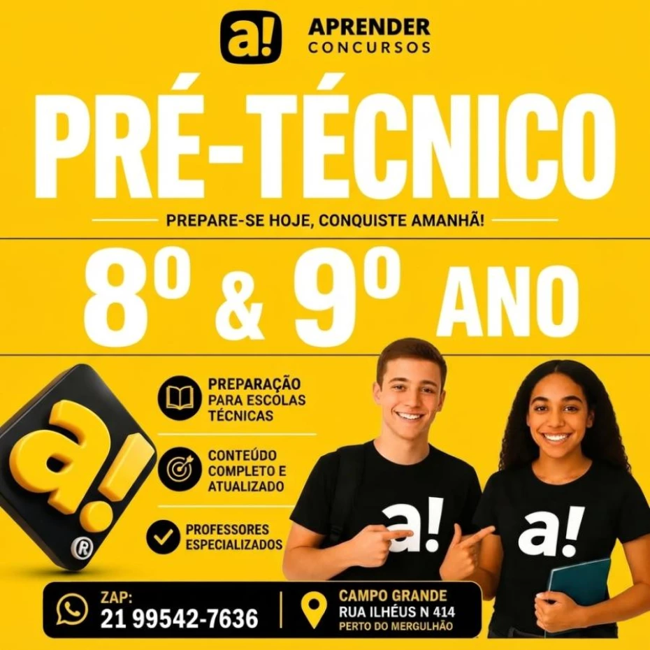 Foto 4:  — Aprender Concursos  -   Reforço Escolar 
