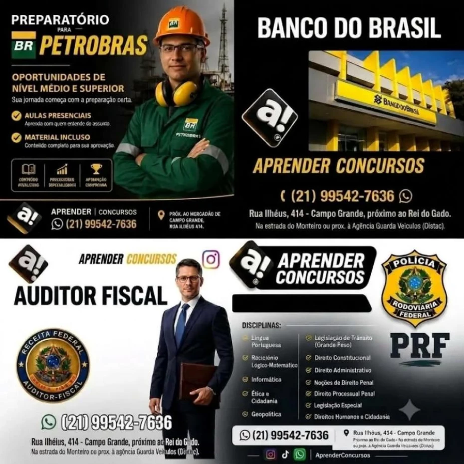 Foto 4:  — Aprender Concursos  -   Reforço Escolar 