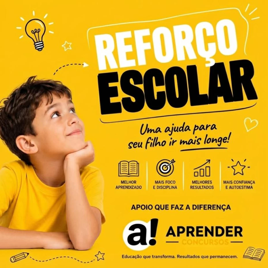 Foto 2:  — Aprender Concursos  -   Reforço Escolar 