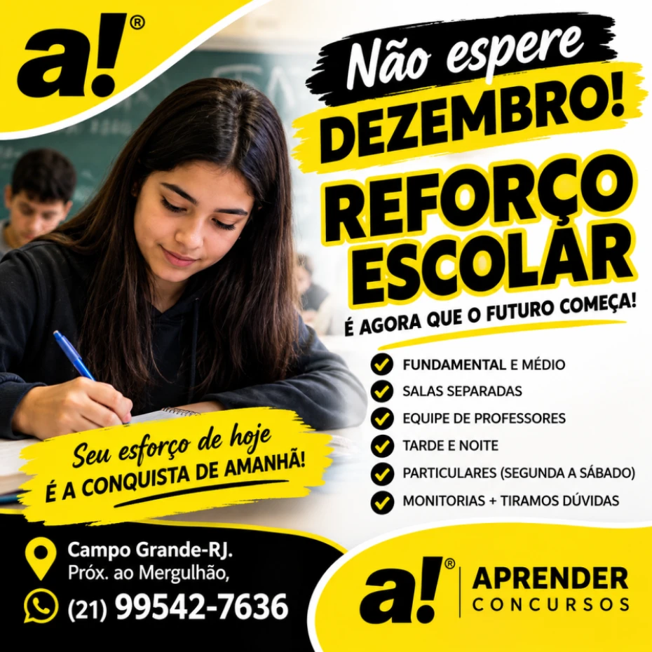 Foto 6:  — Aprender Concursos  -   Reforço Escolar 